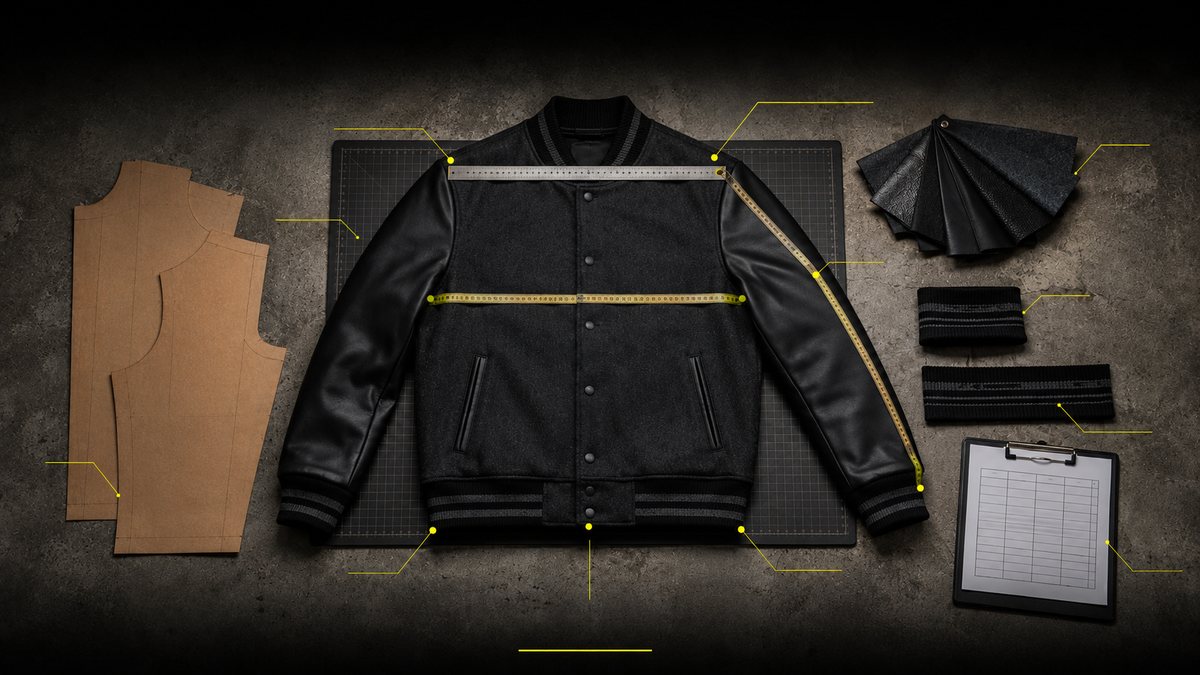 Custom Varsity Jacket Sizing: Fit, Measurements & Grading for Brands