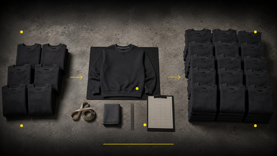 Small-Batch vs Bulk Clothing Production: MOQ, Cost & Risk